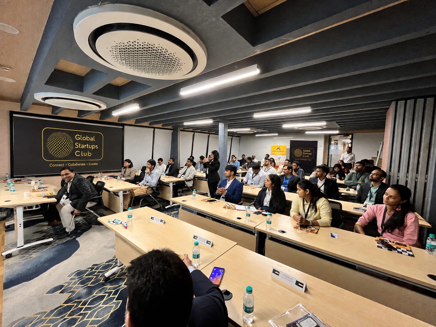 GSC attendees taking part in an in-person session