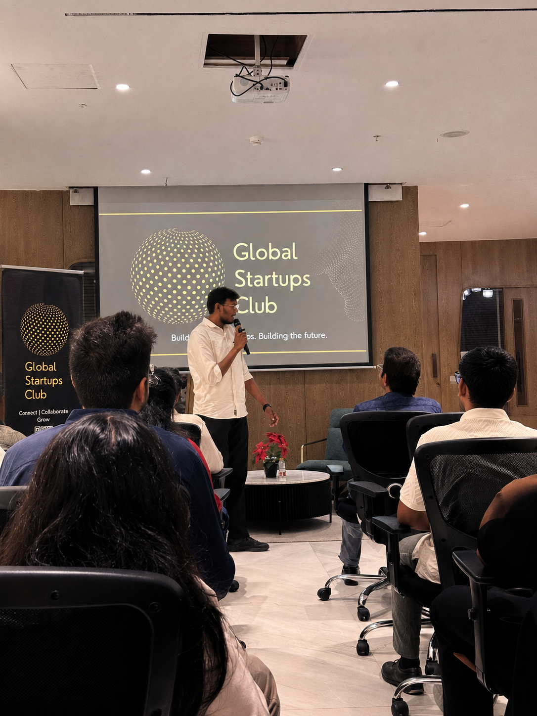 A Global Startups Club presentation session